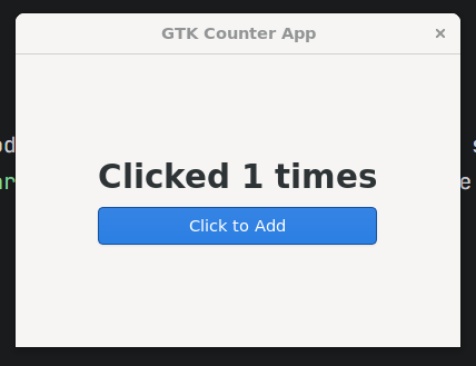 GTK4 Counter Example